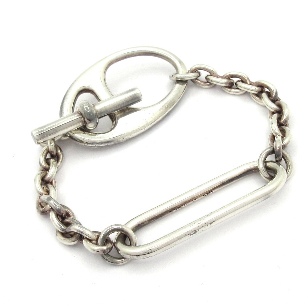 Hermes Chain D`Ancre Twist Silver #363791H14B
